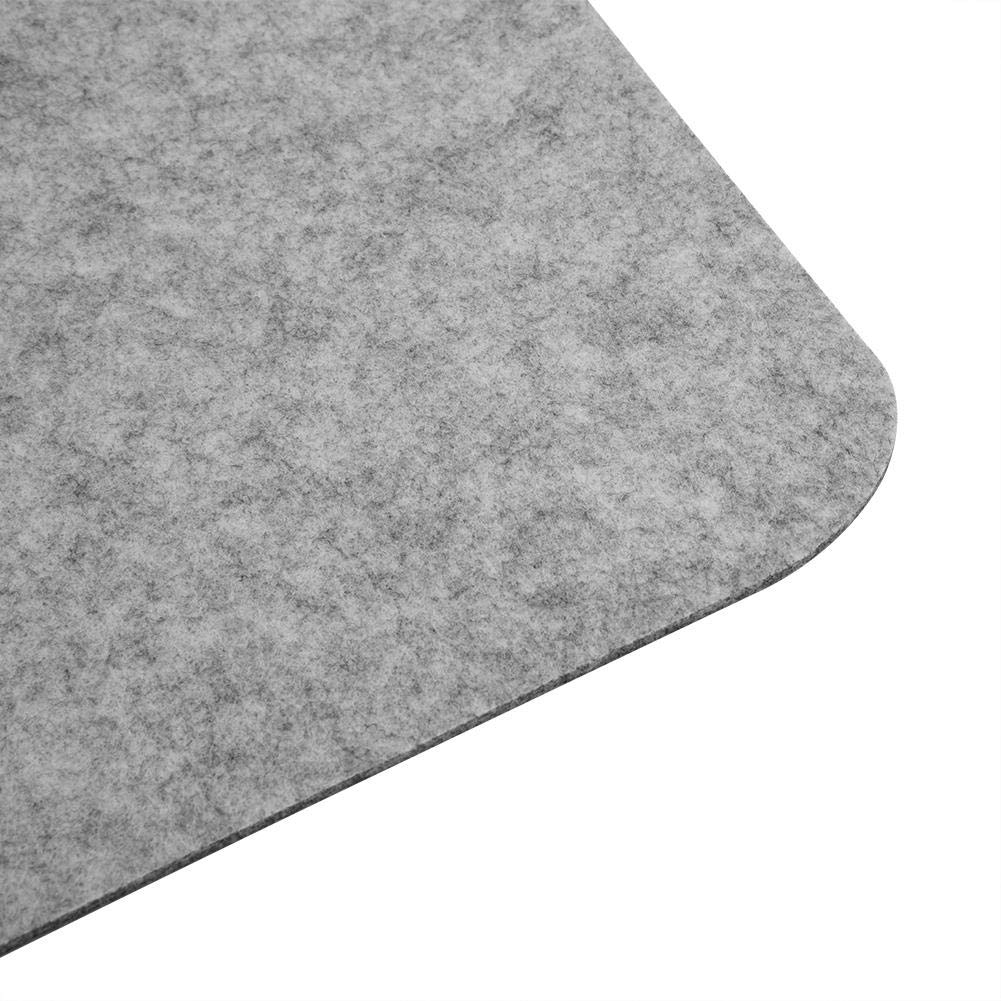 Premium Large Mouse Pad 26.77 x 12.99 Inches - Non-Slip Felt Desk Mat for Office, Gaming & Laptop Use - Anti-Static Computer Mousepad in Dark Gray/Light Gray - Perfect for Workstations, Home Office & PC Gaming Setups
