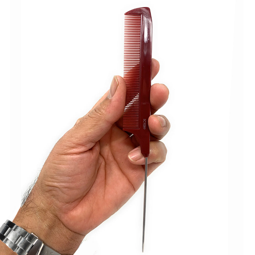 Salonchic 3 Piece Professional Hair Comb Set for Styling, Detangling & Smoothing - Perfect for Salons, Home Use & Travel