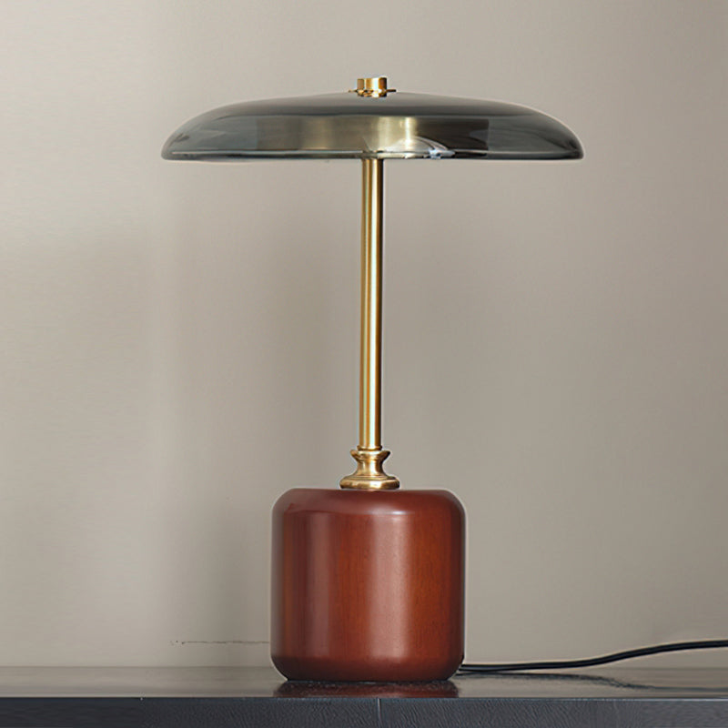 Alaula Modern LED Table Lamp with USB Port - Adjustable Brightness for Bedroom, Living Room & Office Desk Lighting