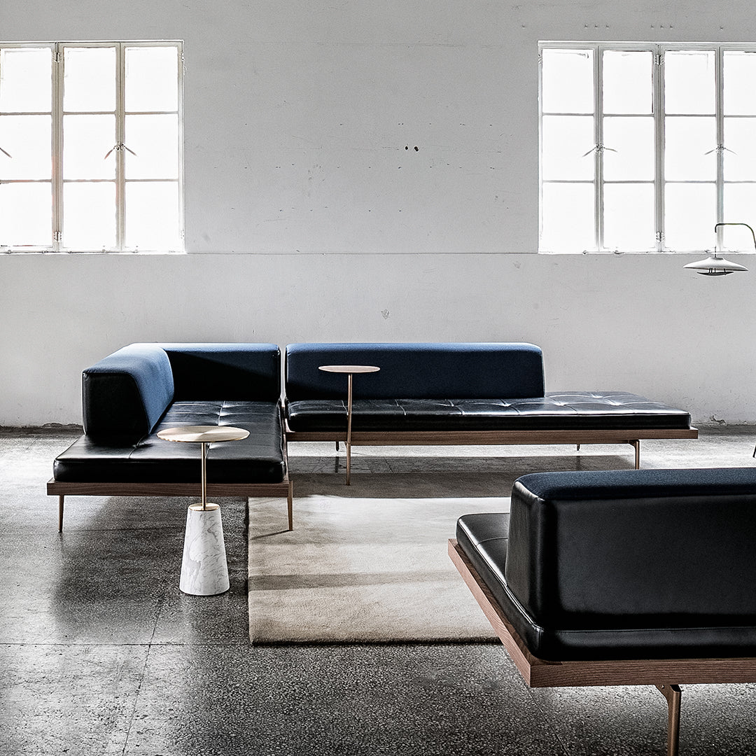 Discipline Sofa - Half Back Left Section - Perfect for Living Rooms, Offices, and Waiting Areas