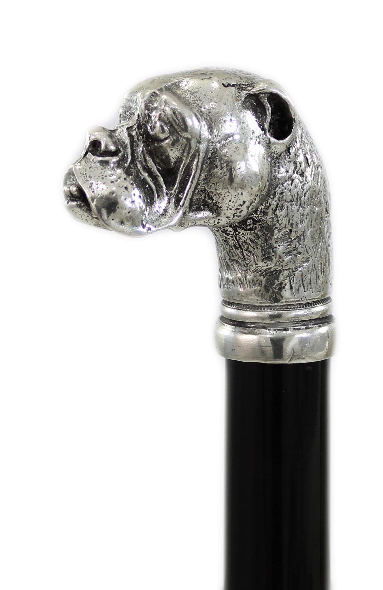 Stylish Bulldog Dog Head Walking Cane - Lightweight Adjustable Cane for Seniors & Mobility Support - Perfect for Indoor & Outdoor Use