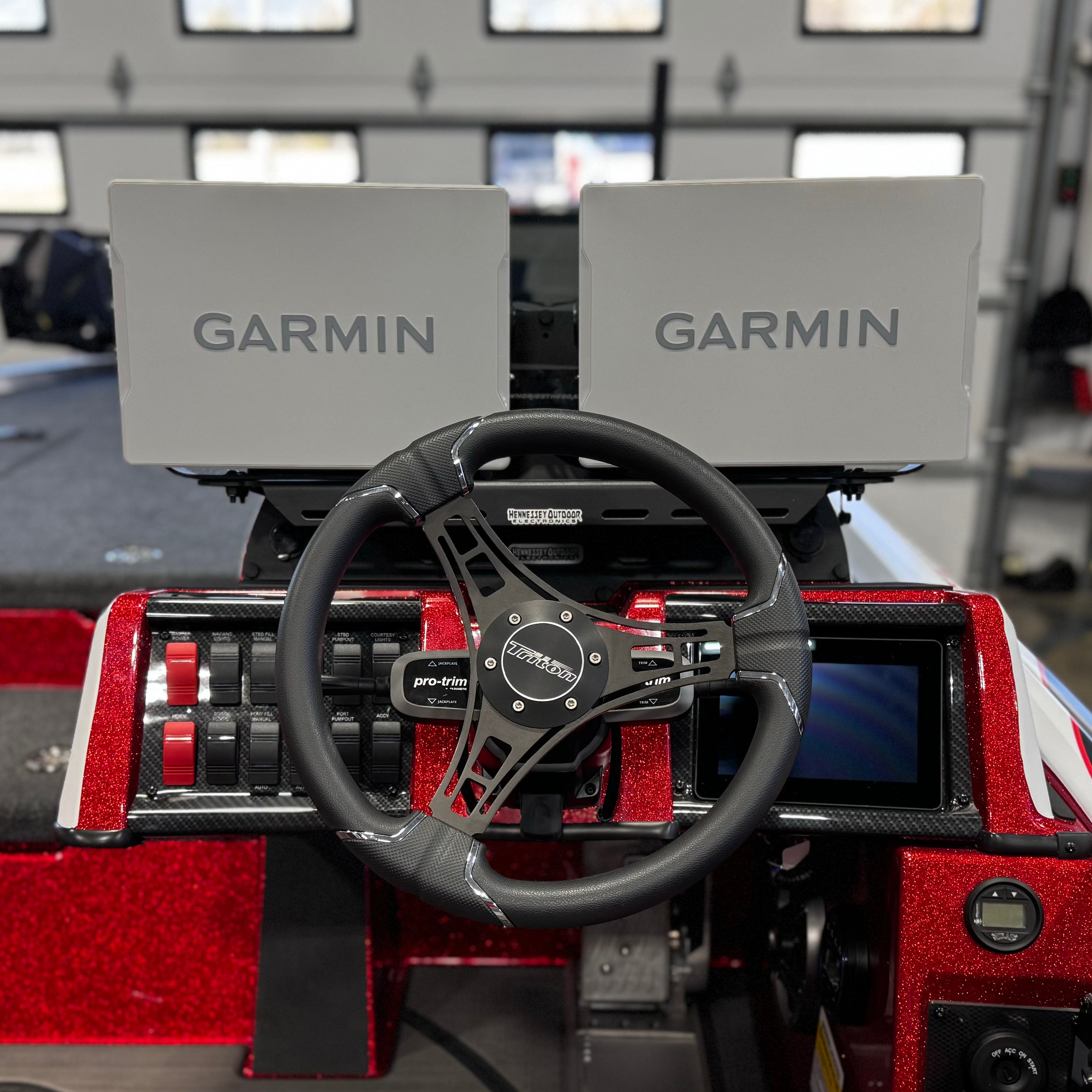 H.O.E. Dual Console Mount System for Triton XP Series (2024+) - Perfect for Off-Road Adventures & Marine Navigation