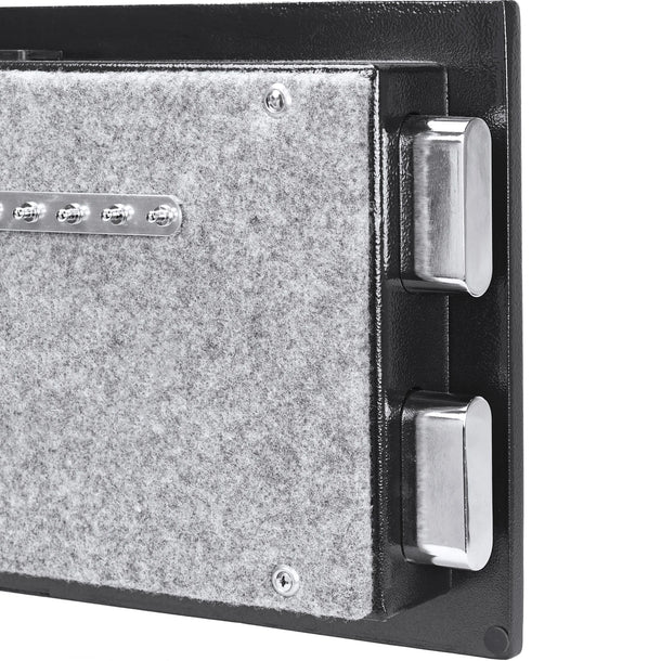 Barska AX13498 Biometric Fireproof Safe - Secure Digital Fingerprint Lock, Waterproof & Fire Resistant Home Safe for Cash, Jewelry & Documents - Ideal for Bedroom, Office & Gun Storage