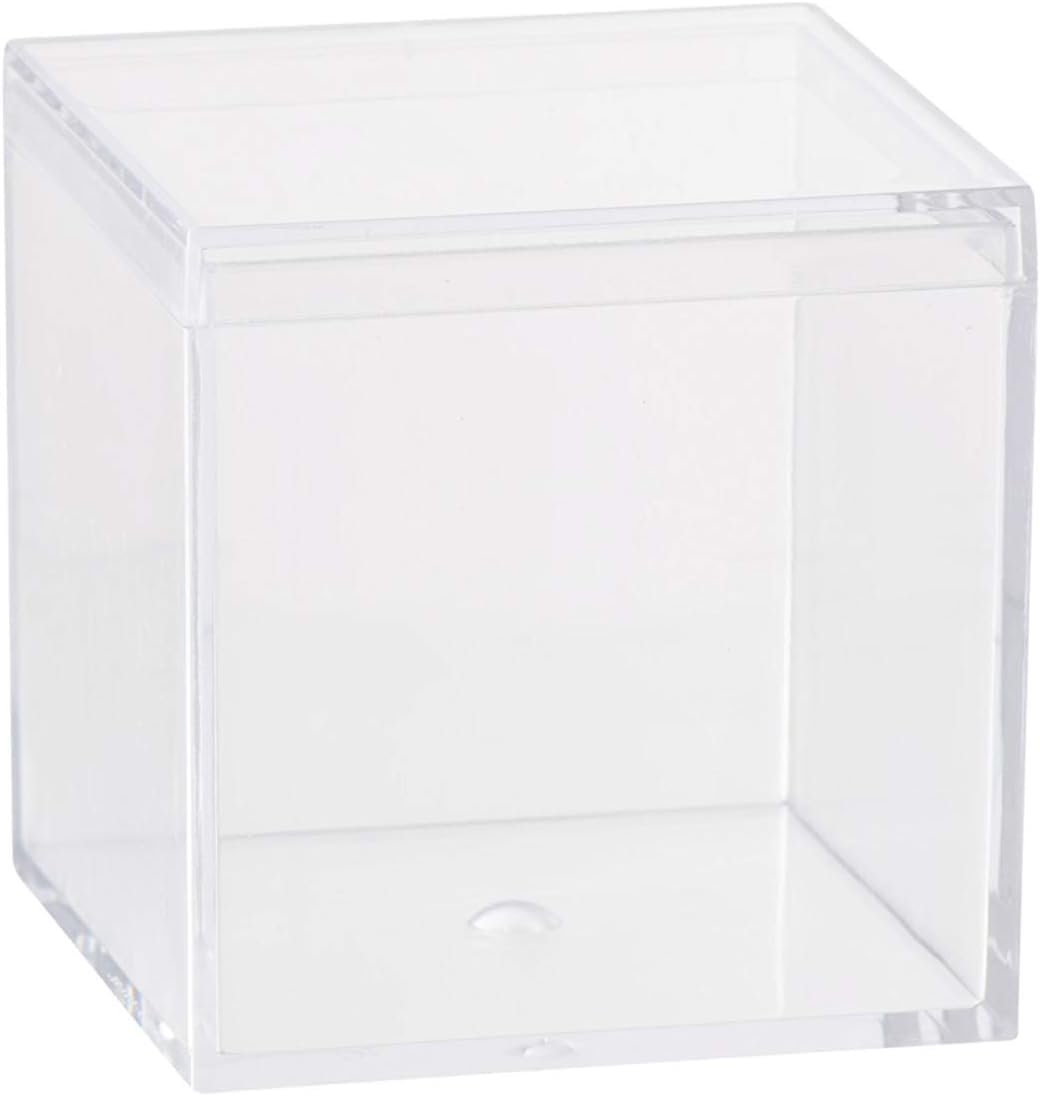 Clear Acrylic Storage Boxes 12 Pack - 2.15