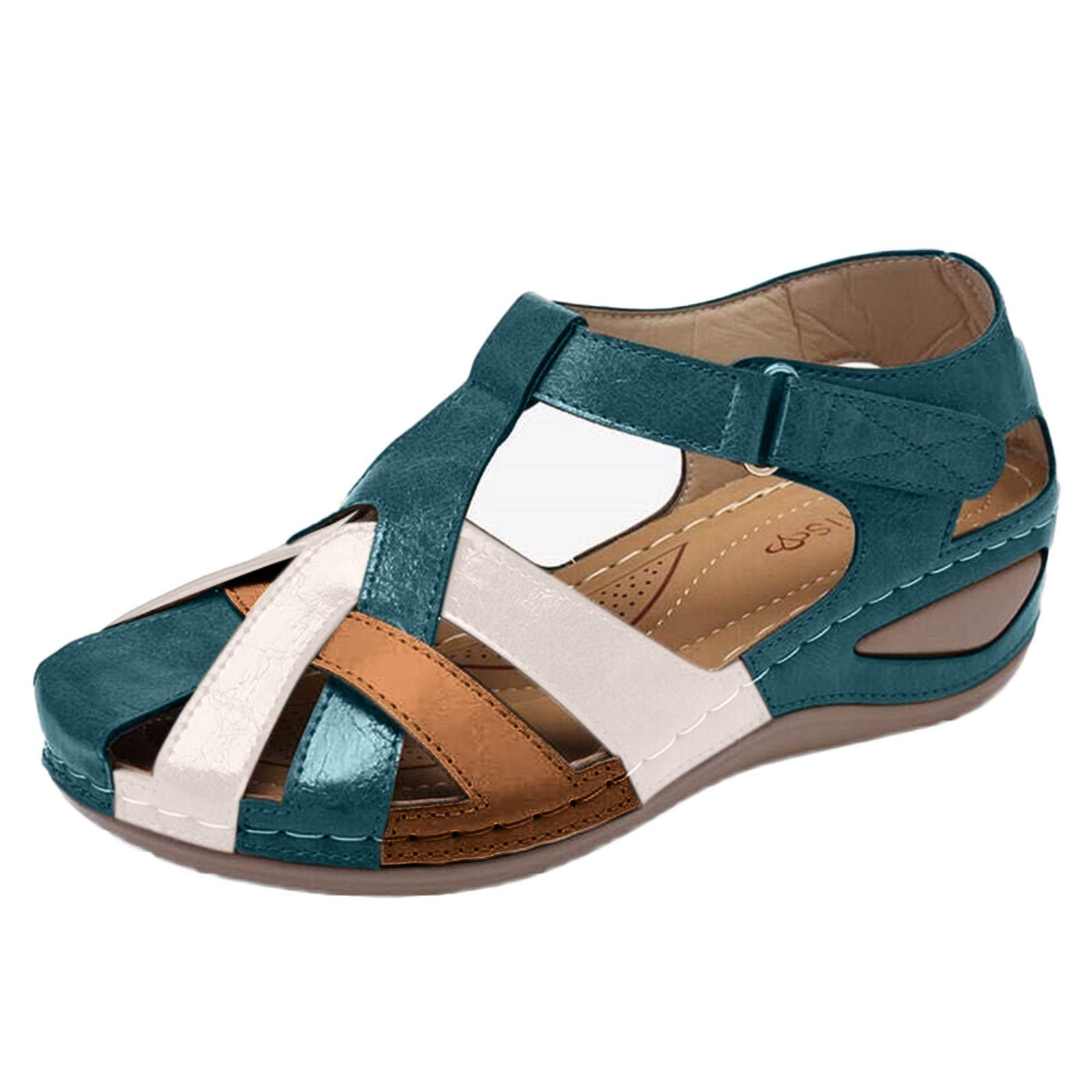 **Women's Wedge Sandals with Hollow Platform Heel - Comfortable Summer Casual Shoes for Beach, Walking & Outfits**