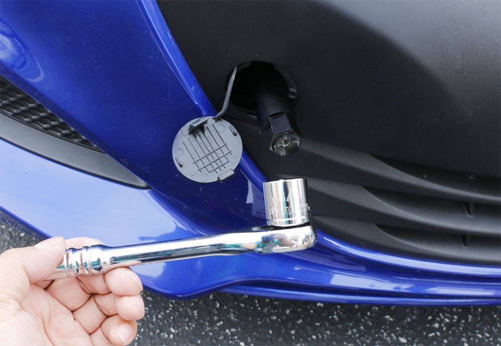 Genesis Coupe Front Bumper Tow Hook License Plate Mounting Bracket - Universal Fit for 2010-2016 Models - Durable Stainless Steel Design - Perfect for Car Shows & Parking Compliance