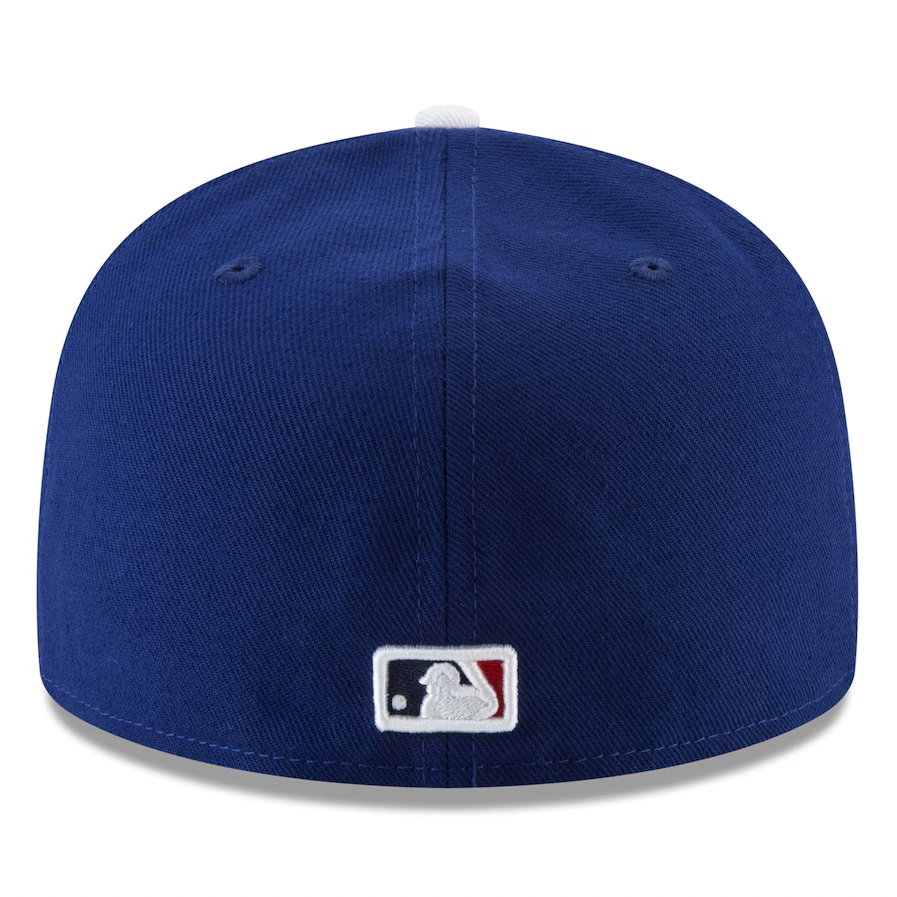 New Era 59Fifty Authentic MLB Baseball Cap - Los Angeles Dodgers 2024 World Series Champions Patch Snapback Hat in Royal Blue | Official Licensed Merchandise for Fans & Collectors | Perfect for Games, Tailgating & Streetwear Fashion
