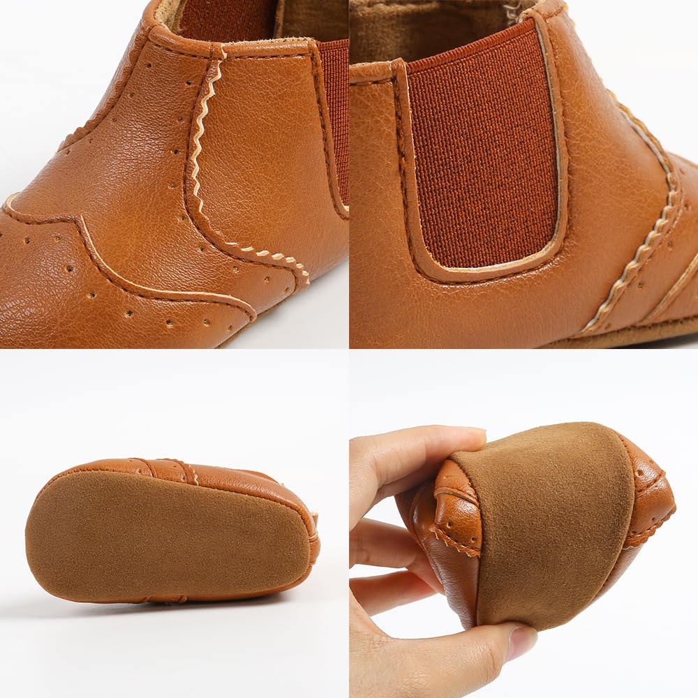 **Non-Slip Baby Shoes for Boys & Girls - Soft Sole Infant Sneakers for Toddlers & First Walkers - Comfortable Crib Shoes for Indoor & Outdoor Play**    *(Perfect for First Steps, Daycare, Playtime & Special Occasions)*