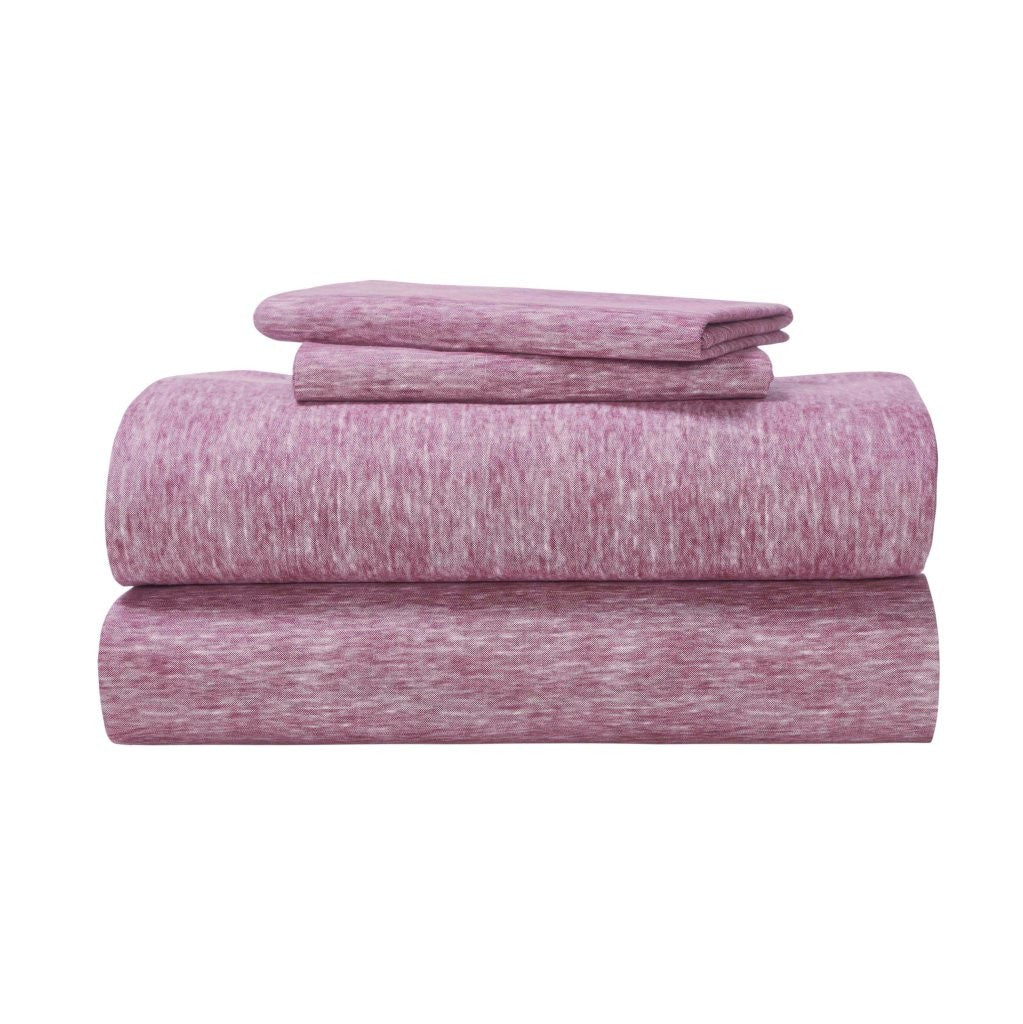 Soft & Cozy Melange Flannel Cotton Two-Toned Deep Pocket Sheet Set - Queen Size, Brushed for Warmth & Comfort - Perfect for Winter Nights & Cozy Bedroom Decor