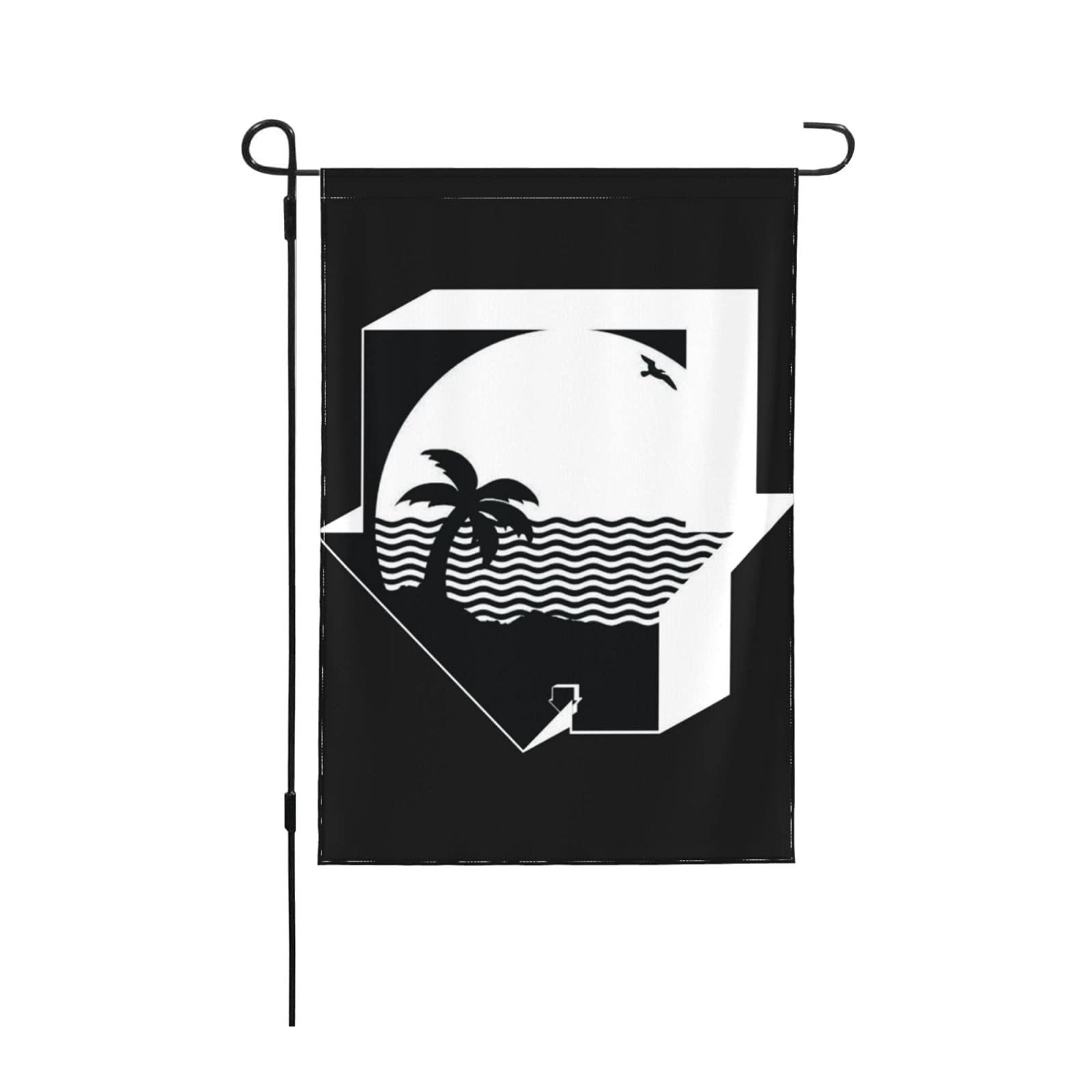 Double Sided Welcome Garden Flag - The Neighbourhood Wiped Out & I Love You Design - Small Outdoor Yard Flags for Home, Patio, Lawn Decor - Perfect for Front Porch, Spring Decorations & Housewarming Gifts