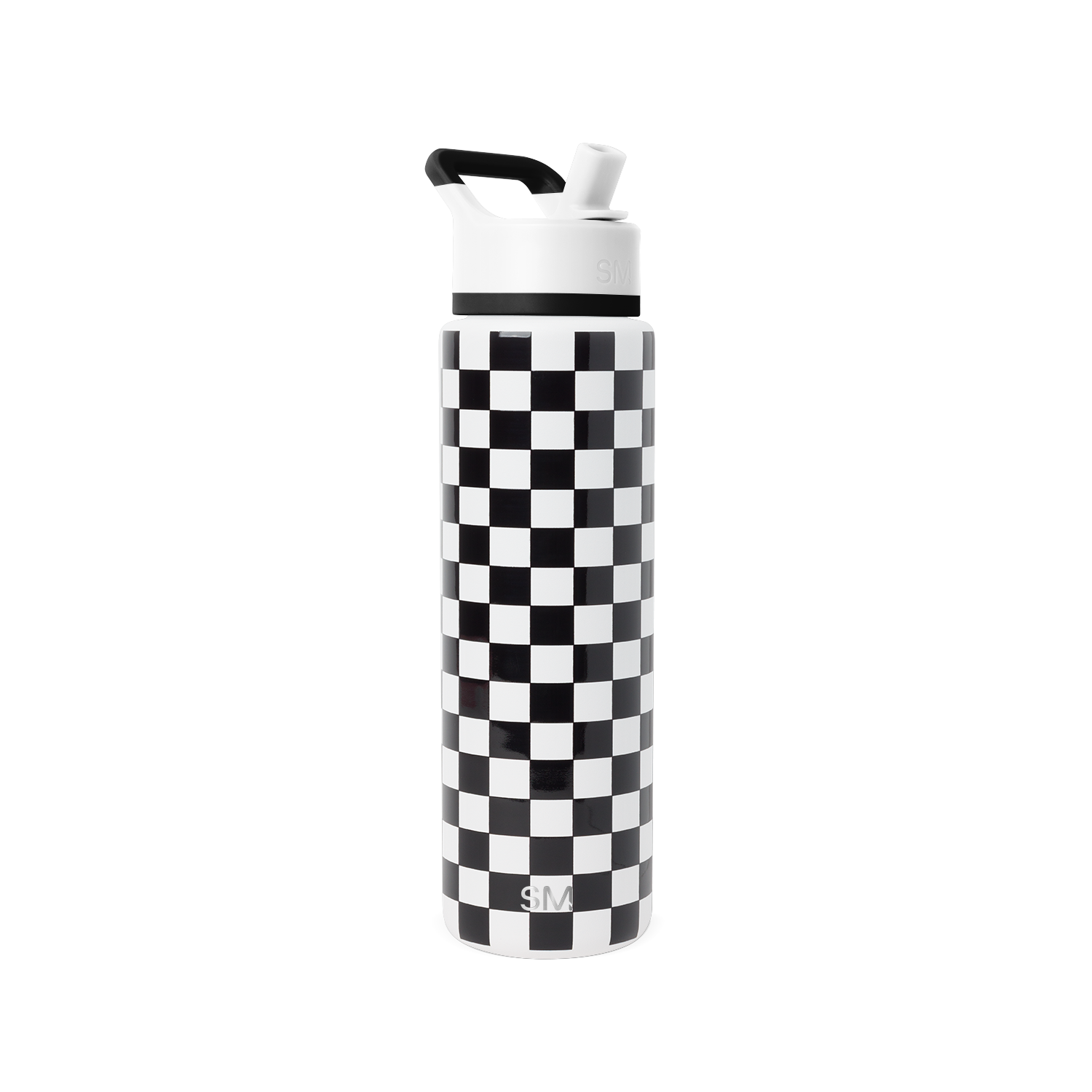 Summit Insulated Water Bottle with Straw Lid - Leak Proof, BPA Free Stainless Steel Thermos for Hiking, Gym & Outdoor Activities