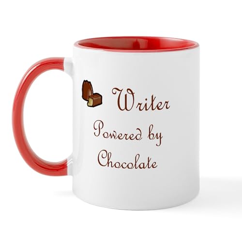 White/Red Inside - Writer Mug