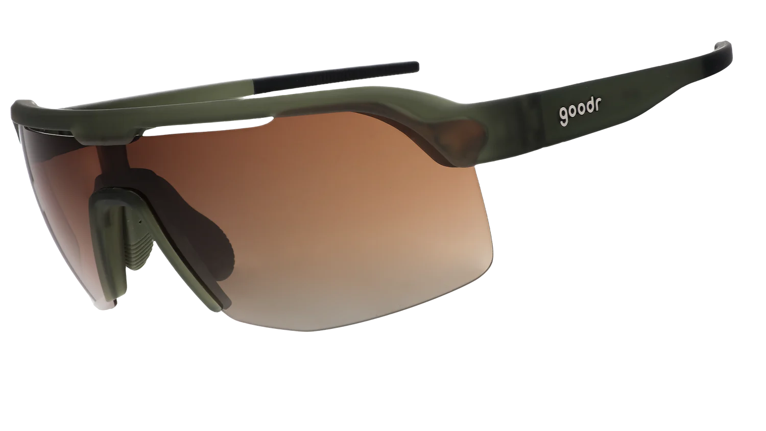 Goodr Bolt GS Polarized Sunglasses for Men & Women - UV Protection, Lightweight & Comfortable - Perfect for Running, Cycling & Outdoor Sports