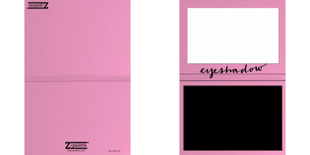 Custom Junior Z Palette - Magnetic Makeup Palette for Eyeshadows & Blush - Perfect for Travel & Professional Makeup Artists
