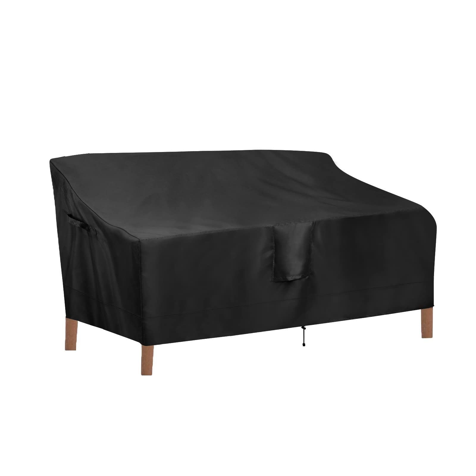 Outdoor Waterproof 3-Seater Patio Couch Cover - Heavy Duty UV Resistant Sofa Furniture Protector for Outdoor Use, 76