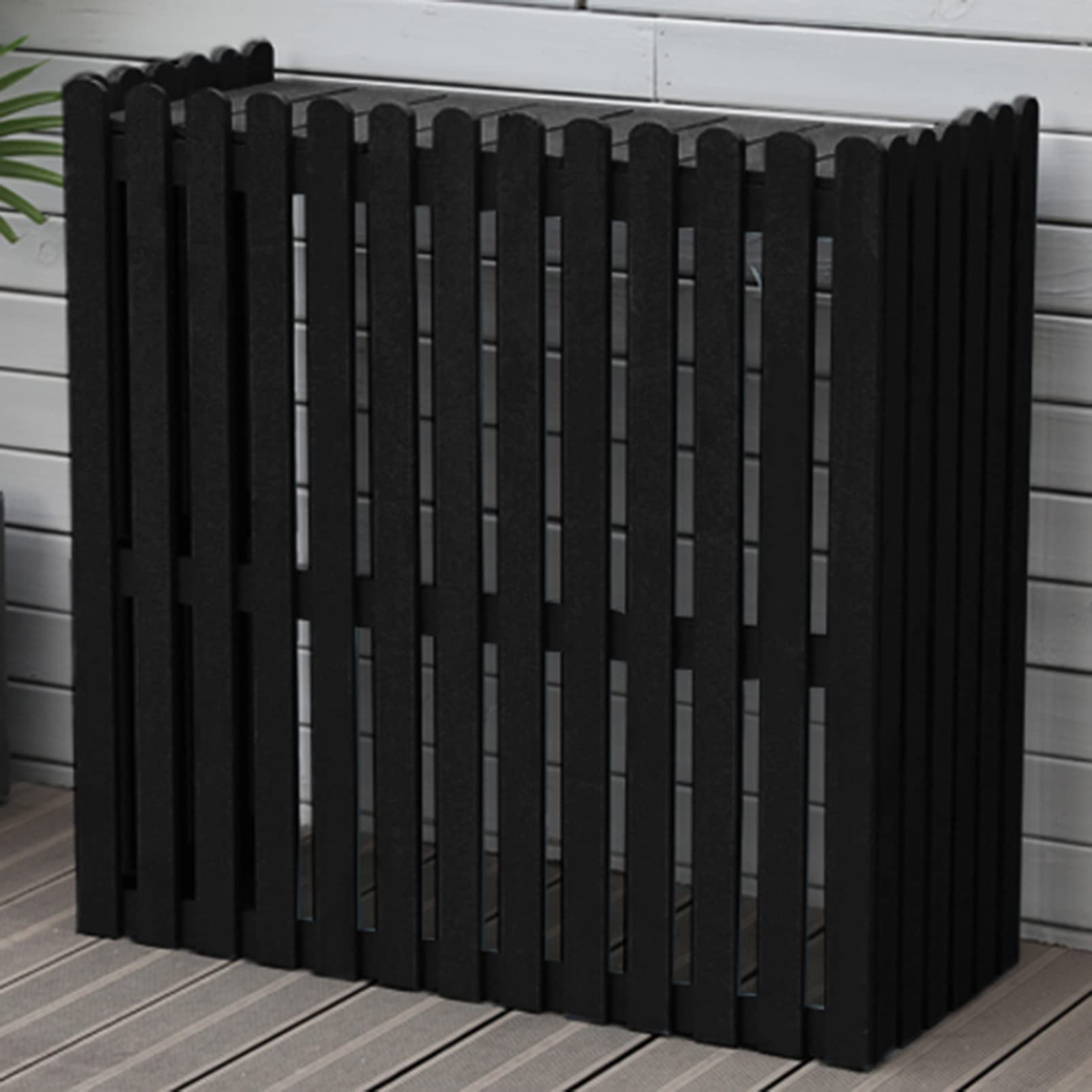 Outdoor Air Conditioner Cover for Outside Units - Decorative Privacy Screen, AC Rack & Flower Stand - Perfect for Hiding Condenser, Organizing Plants & Enhancing Yard Aesthetics | Great for Patio, Garden & Backyard Landscaping