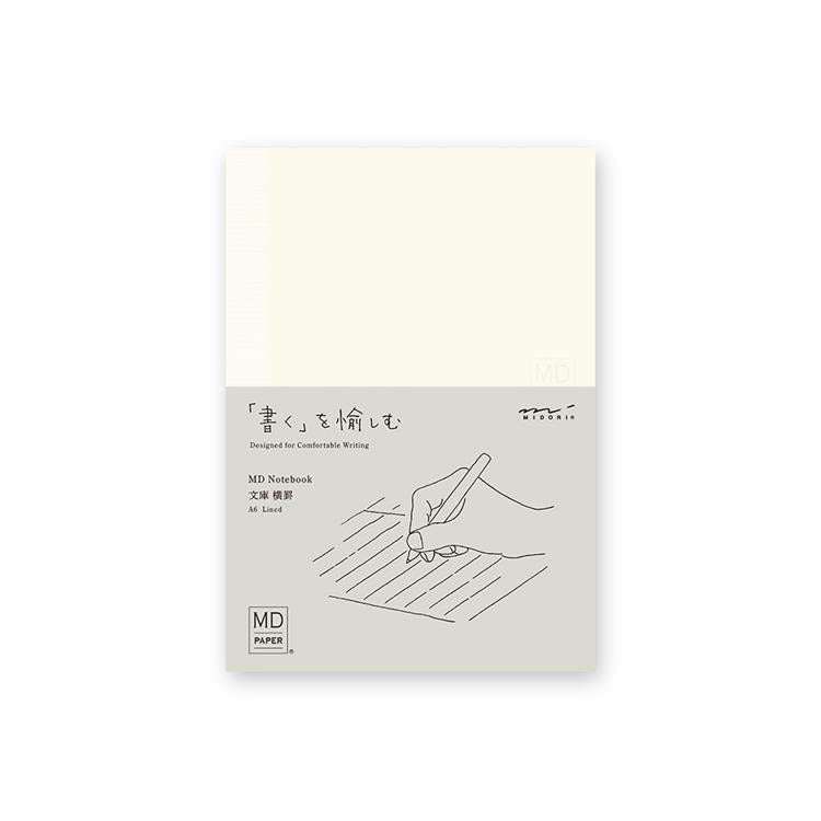 Premium MD Notebook by Midori DESIGNPHIL - Slim & Durable Japanese Paper for Journaling, Sketching & Note Taking - Perfect for Travel, Office & Creative Projects