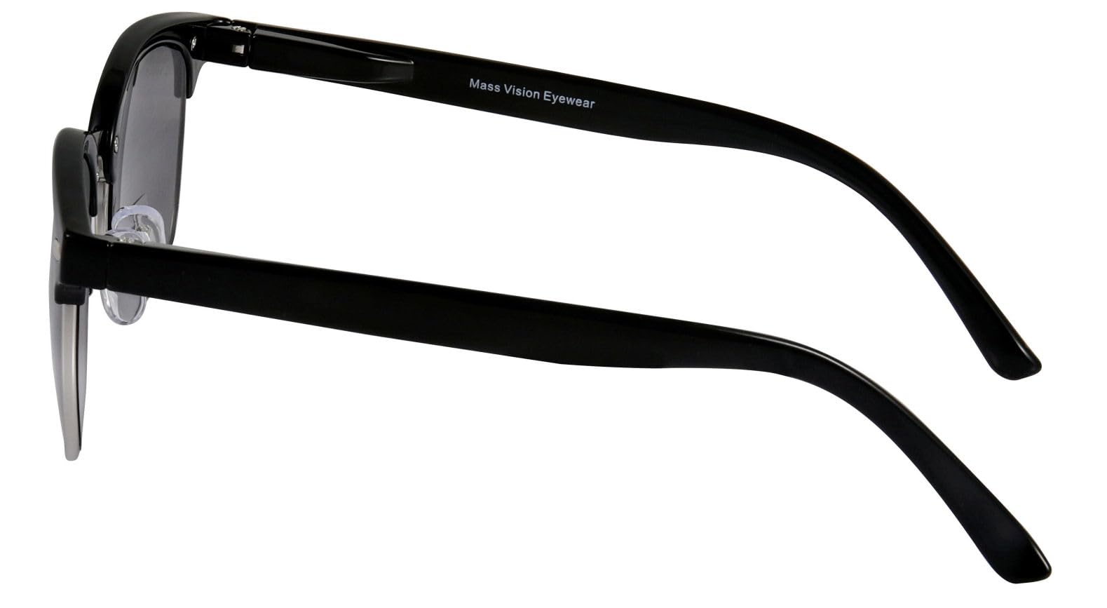 Unisex Bifocal Reading Sunglasses - Classic Semi-Rimless Lightweight Design with Spring Hinges (3-Pack) | Perfect for Outdoor Reading, Driving & Computer Work
