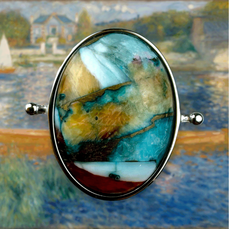 The Skiff Mosaic Stone Element - Premium CK Collection Home Decor for Modern Living Rooms & Bathrooms