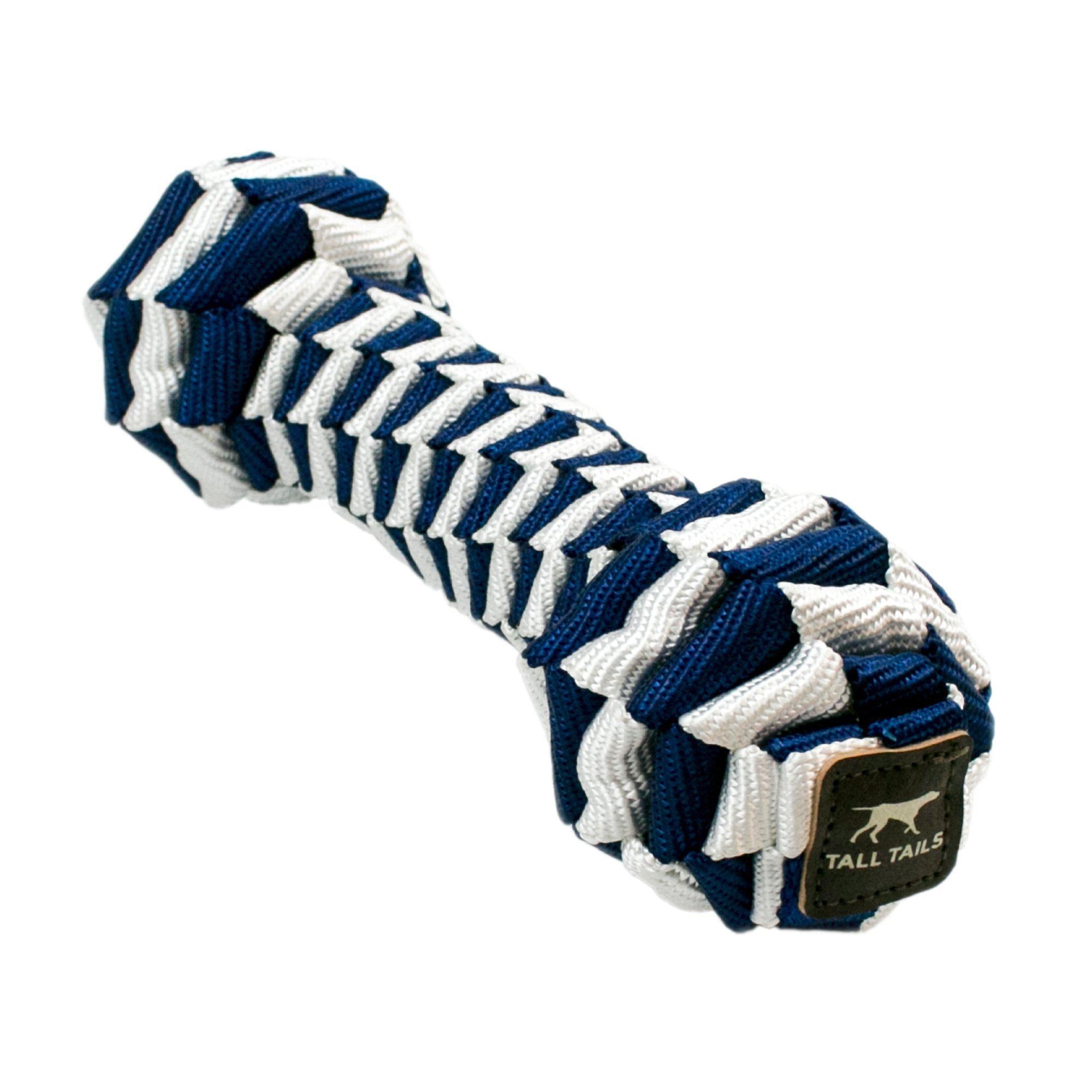 Braided 9 Bone Dog Leash - Navy & Soft Grey Durable Rope Leash for Medium & Large Dogs - Perfect for Walking, Training & Outdoor Adventures