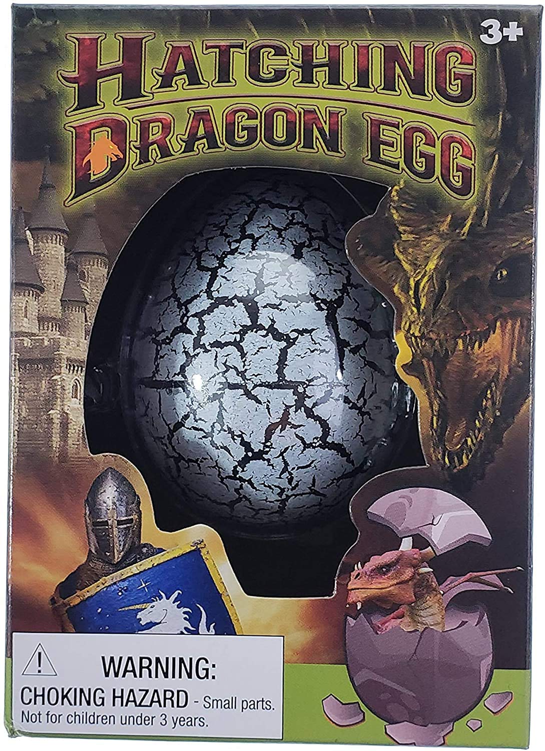 2 Pack Magic Growing Hatching Rainbow Eggs - Dragon Surprise Kids Toys for Easter, Birthday & Party Favors | Fun STEM Learning & Imaginative Play Gift