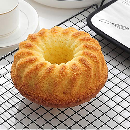 2-Pack 8-10 Inch Silicone Round Cake Pans | European Grade Non-Stick Bakeware for Baking Cakes, Bread, Jello & Gelatin | Perfect for Home Baking, Birthday Parties & Holiday Desserts