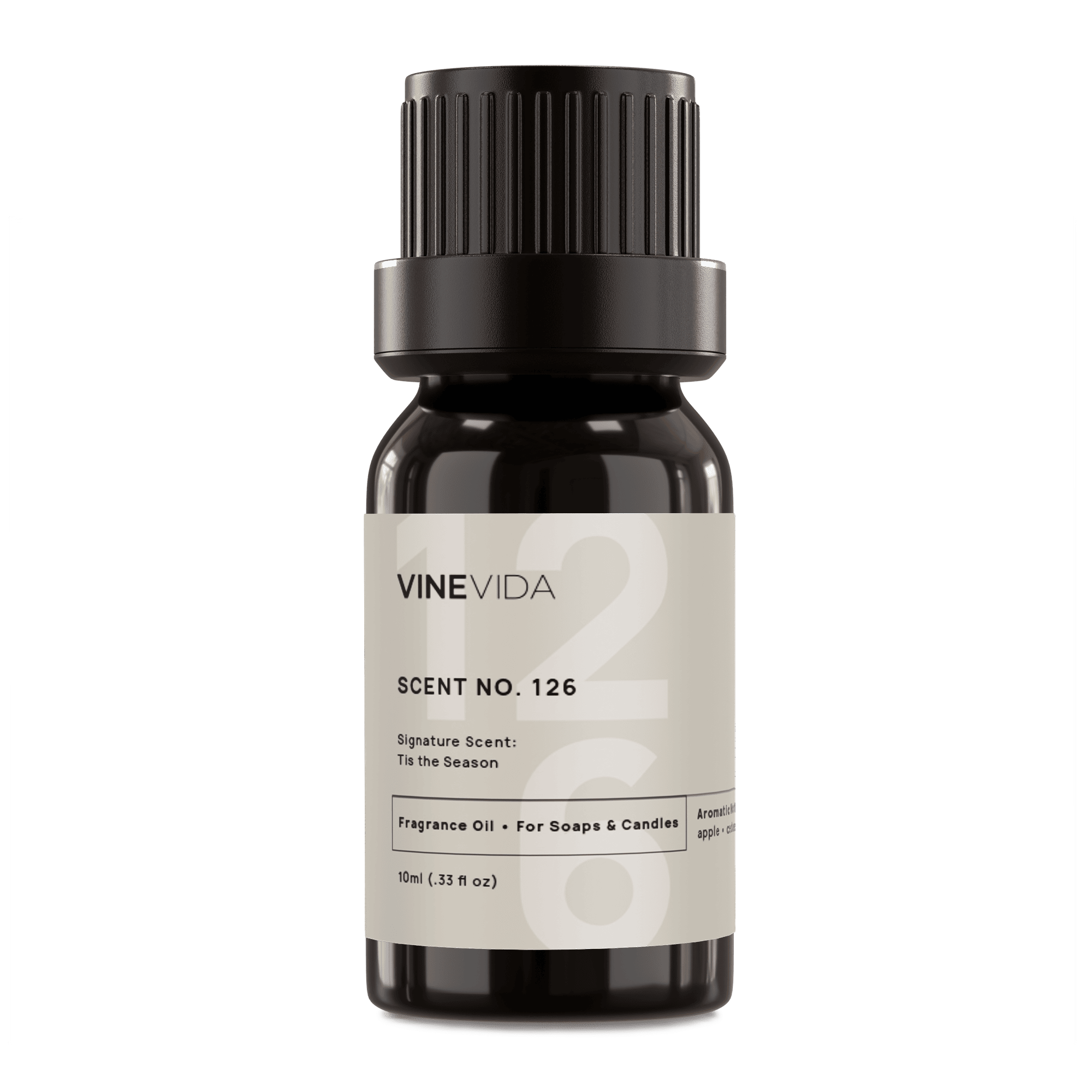 NO. 126 Tis the Season Fragrance Oil for Soaps & Candles - Holiday Scented DIY Crafting Essential for Home, Spa & Gift Making