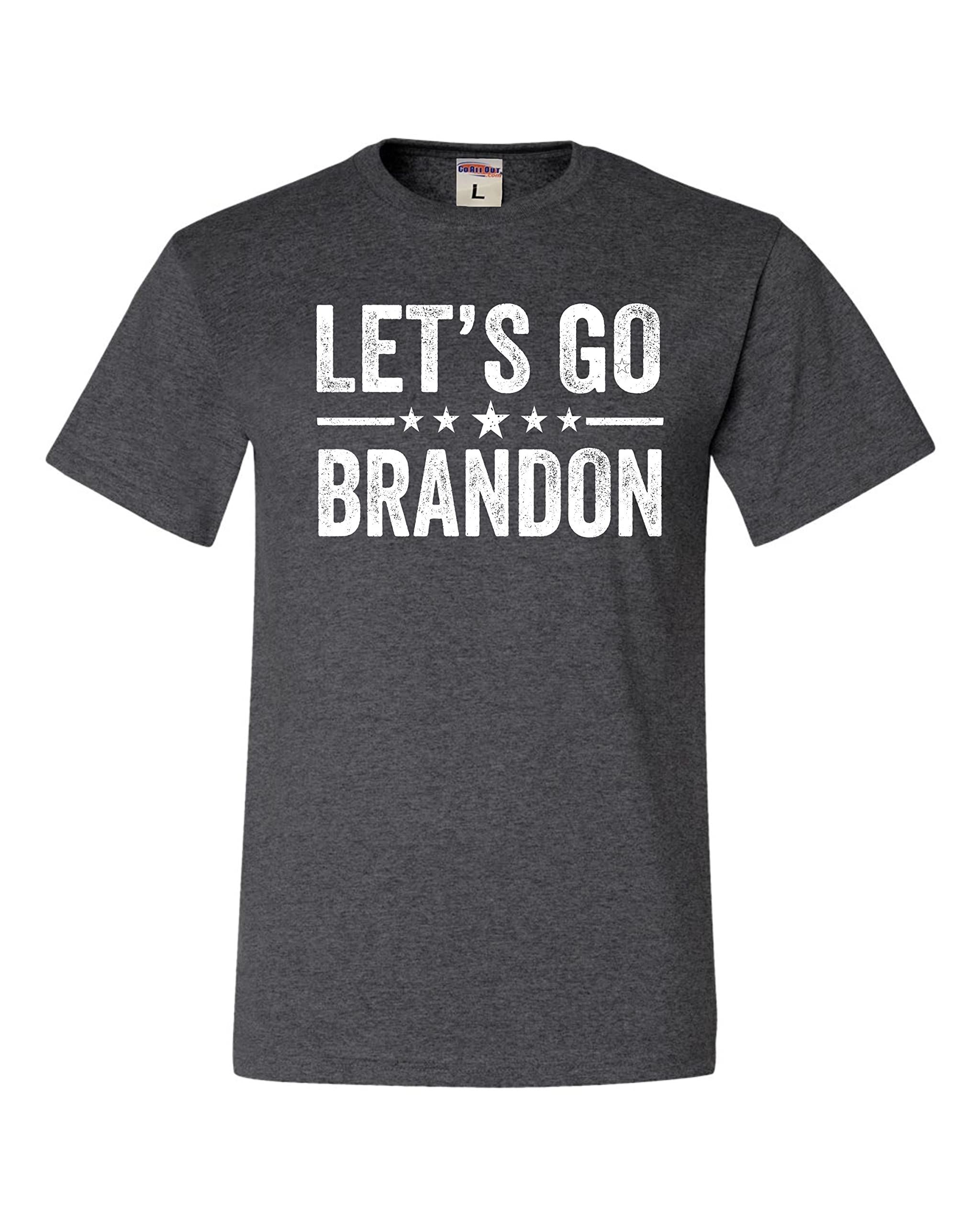 Let's Go Brandon T-Shirt for Men, Women & Youth - Trendy Political Slogan Tee for Casual Wear, Protests & Patriotic Events