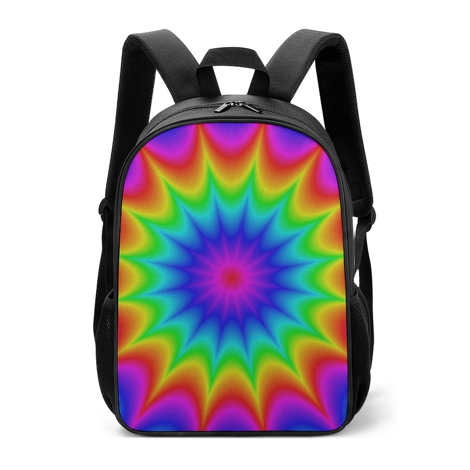 Tie Dye Boho Hippie Backpack for Girls & Boys - Stylish School Bookbag with Unique Prints for Supplies & Daily Use - Perfect for School, Travel & Outdoor Adventures