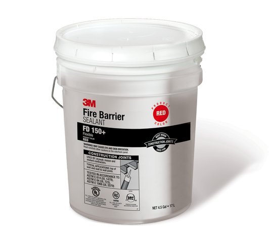 3M Fire Barrier Sealant FD 150+ (Red) - Intumescent Firestop Sealant for Gaps & Penetrations - Ideal for Electrical, Plumbing & HVAC Openings in Commercial Buildings