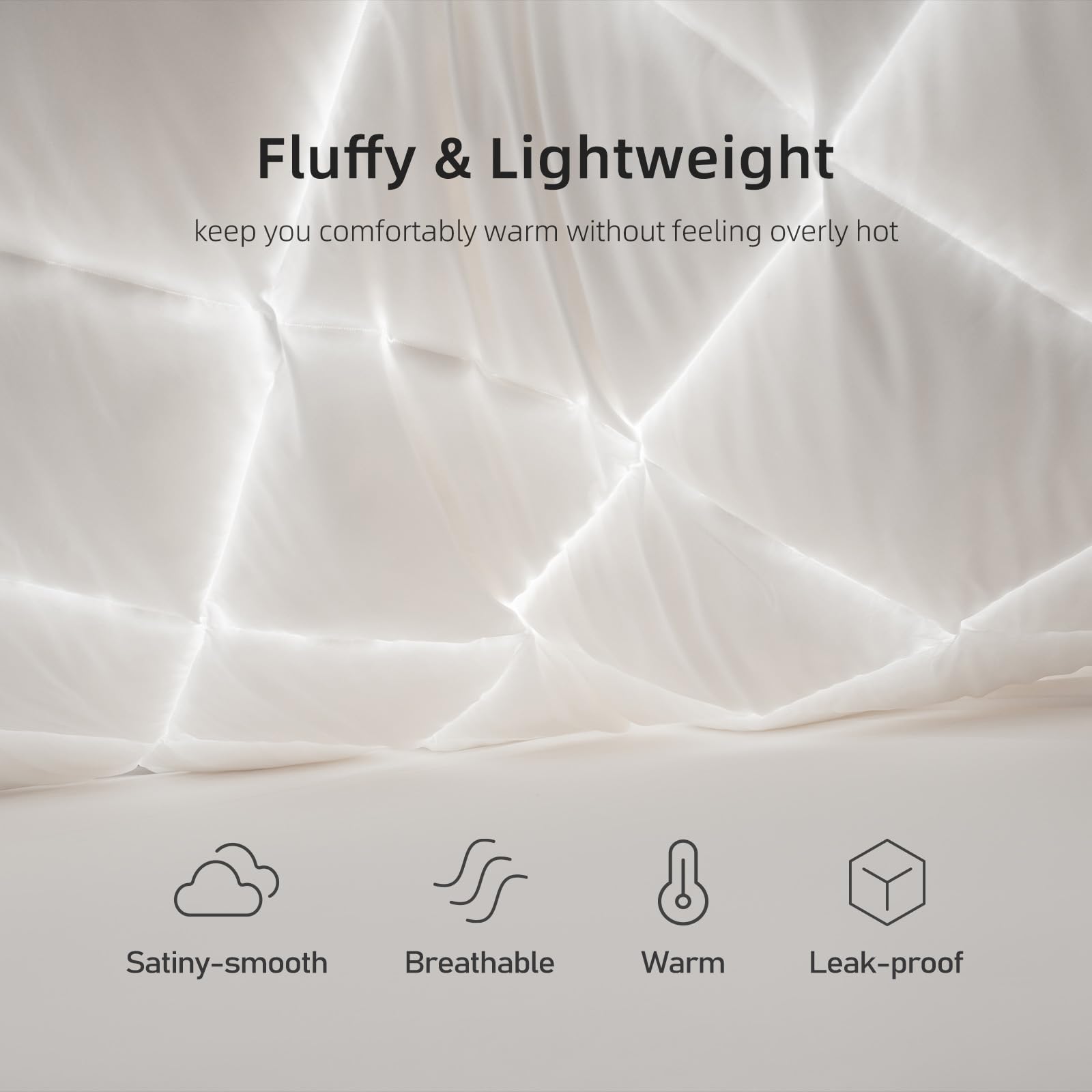 Premium MAXICOZY Oversized King Down Comforter - 120
