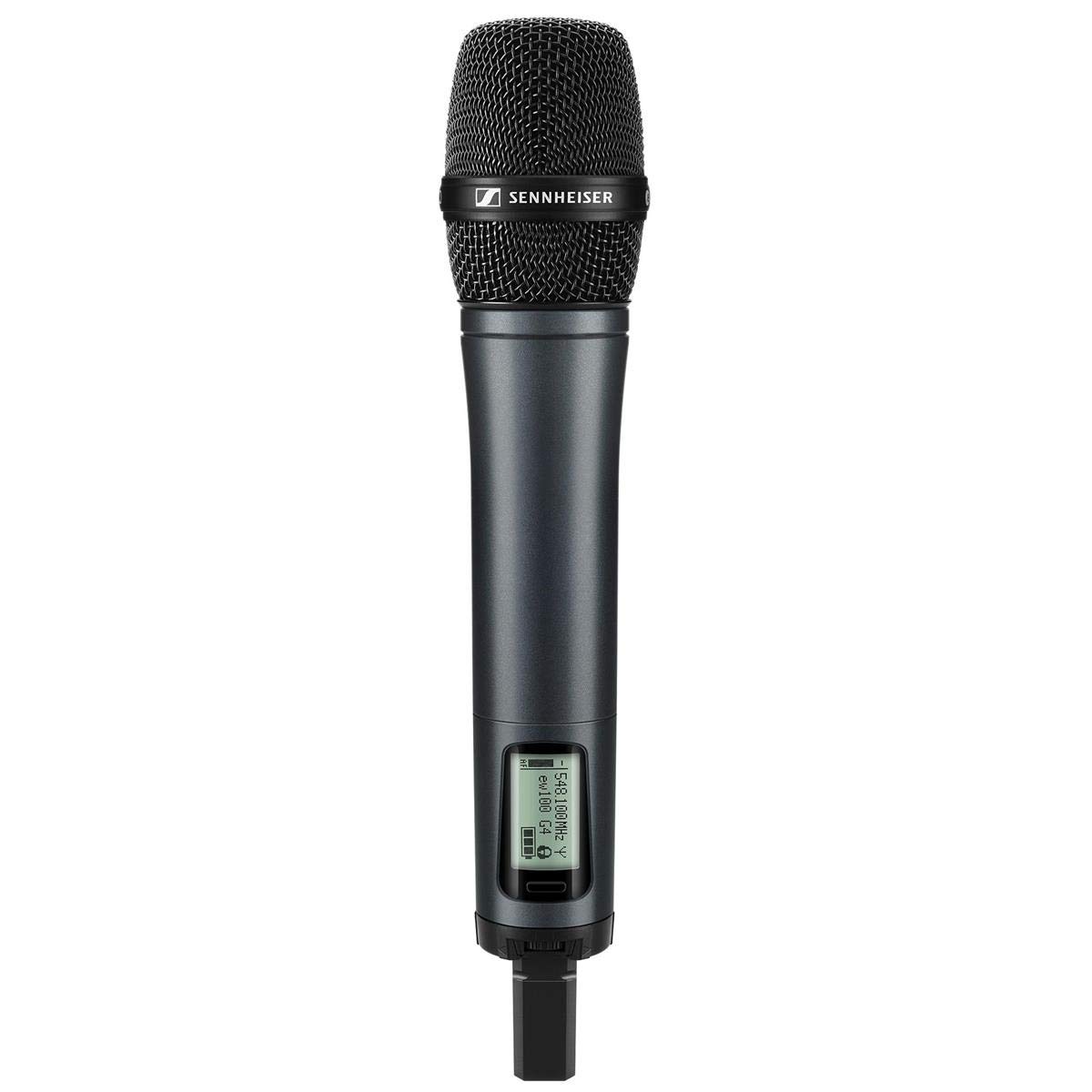 Sennheiser SKM 100 G4-S-A Professional Handheld Wireless Microphone Transmitter with Mute Switch - Black | Ideal for Live Performances, Broadcasting & Studio Recording