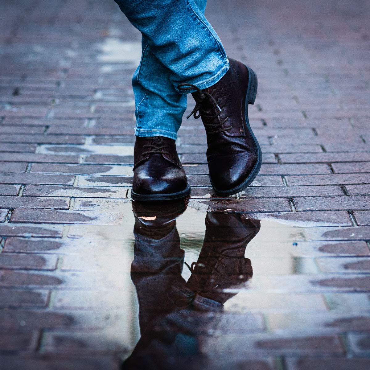 Genuine Leather Chukka Boots for Men - Handcrafted Lace-Up Winter Boots with TPR Sole | Durable & Comfortable Lightweight Boots for Outdoor, Hiking & Casual Wear