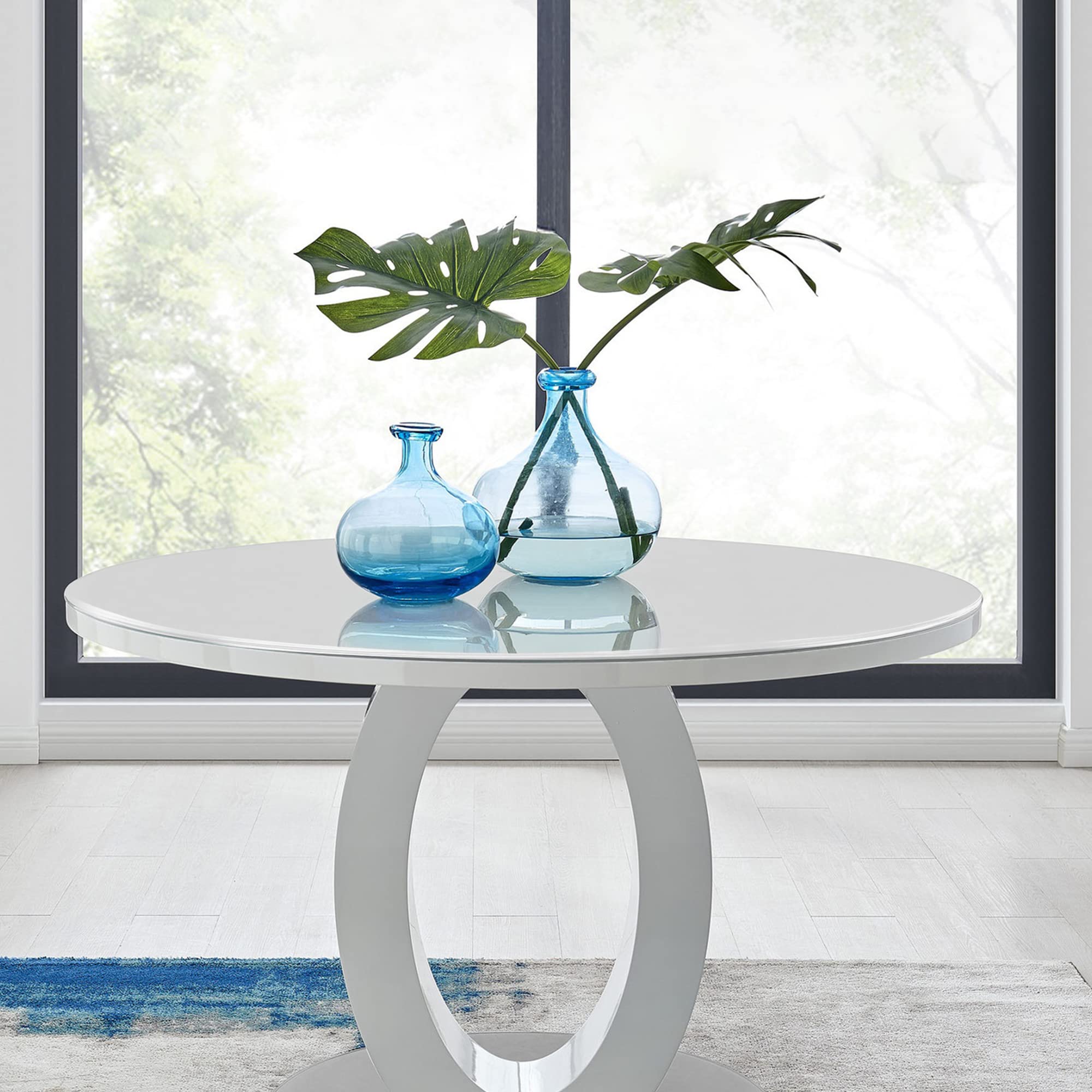 28 Inch Clear Round Acrylic Table Top - 1/4
