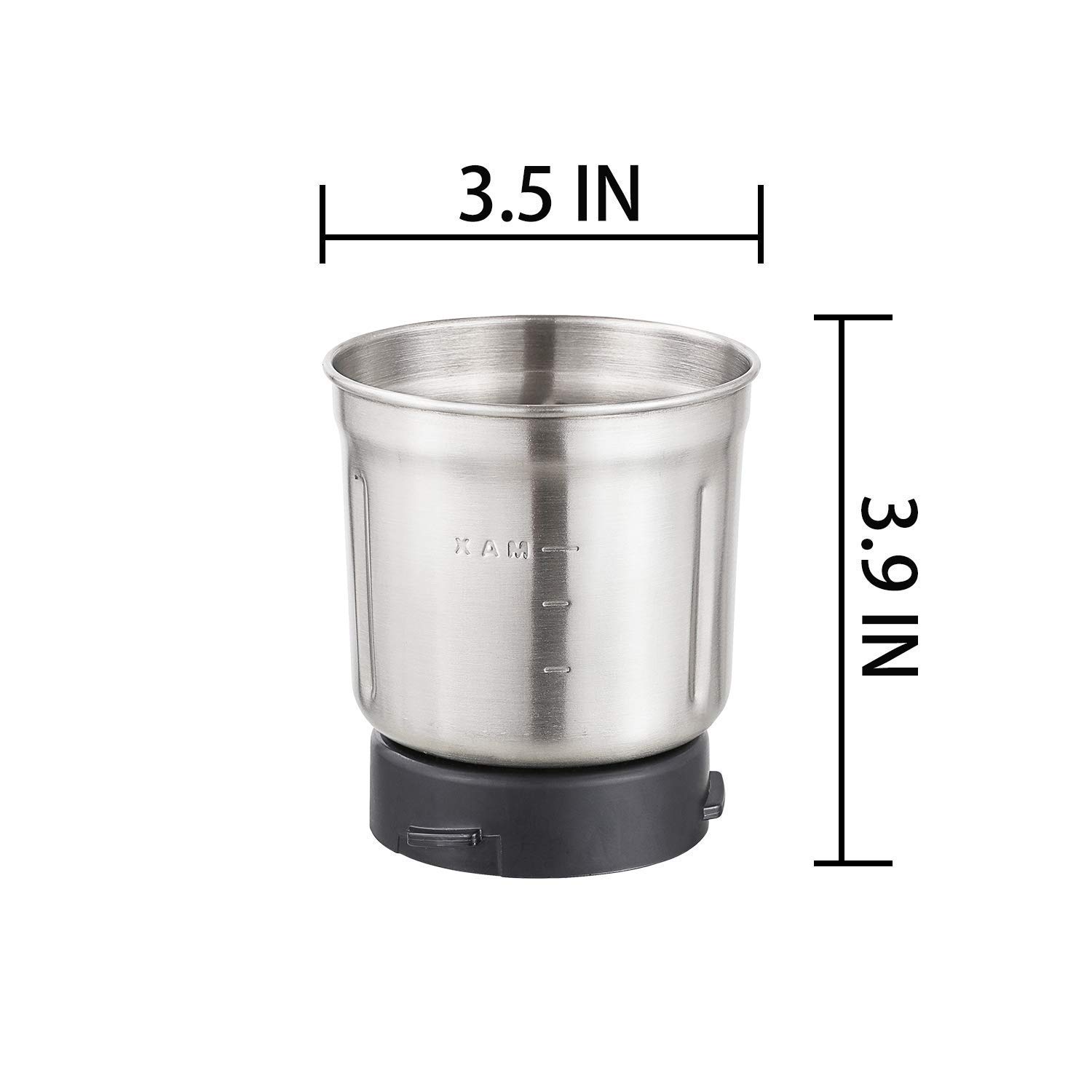 DR MILLS DM-7412N Electric Spice & Coffee Grinder with Dry & Wet Grinding Cups - Perfect for Freshly Ground Coffee, Spices, Nuts, and Baby Food at Home or Commercial Kitchens