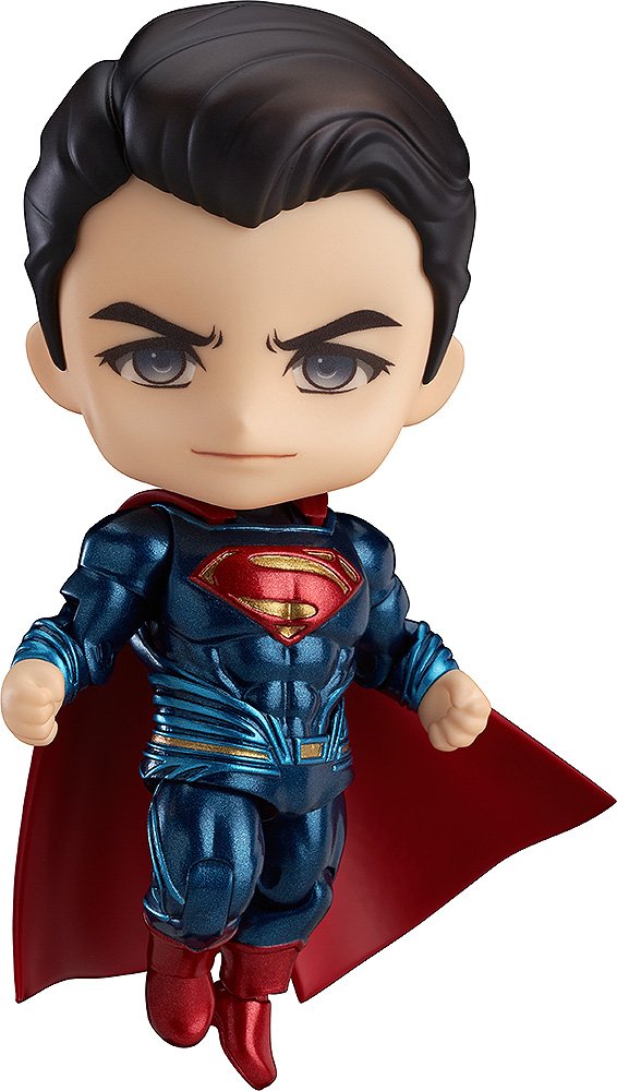 Batman v Superman: Dawn of Justice Superman Nendoroid Action Figure - Justice Edition Collectible Toy for DC Fans, Home Display & Anime Collections