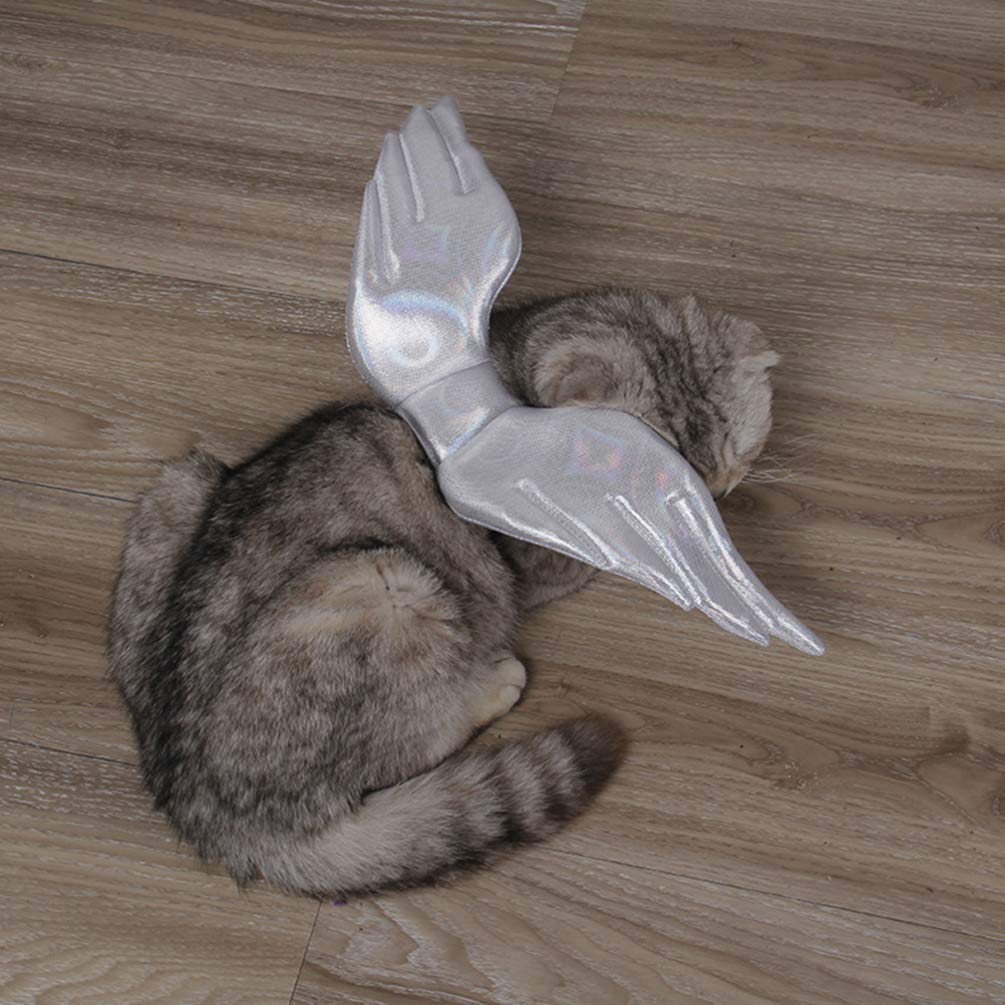Balacoo Pet Angel Wings Costume for Cats & Dogs - Christmas Cosplay Dress