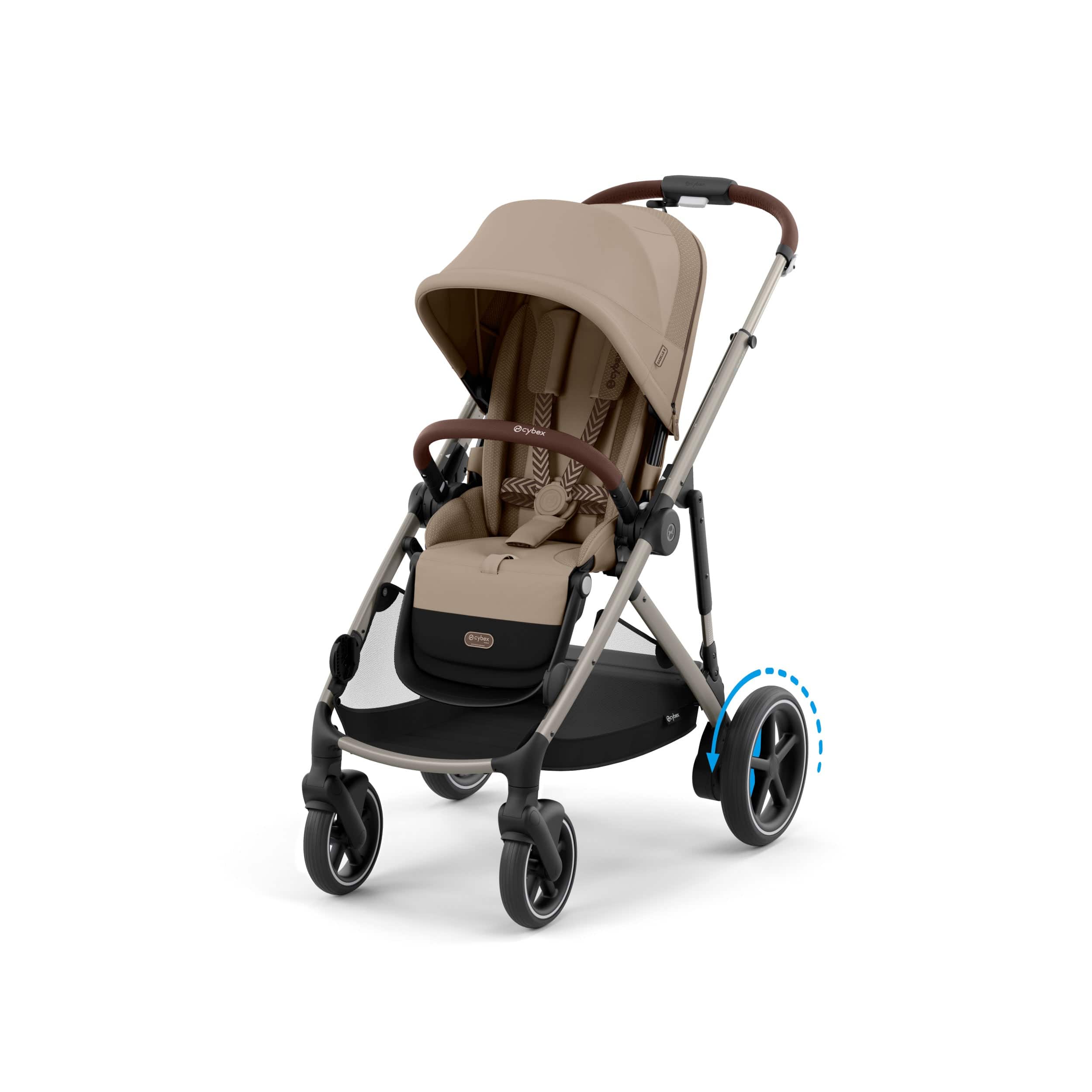 Cybex Gazelle S Lightweight Electric Stroller with Assist - Perfect for Urban Commuting & Family Outings