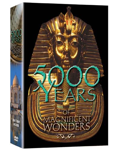 5000 Years of Magnificent Wonders - 6 DVD Documentary Collection | Ancient Civilizations & Historical Wonders | Perfect for History Enthusiasts & Classroom Education