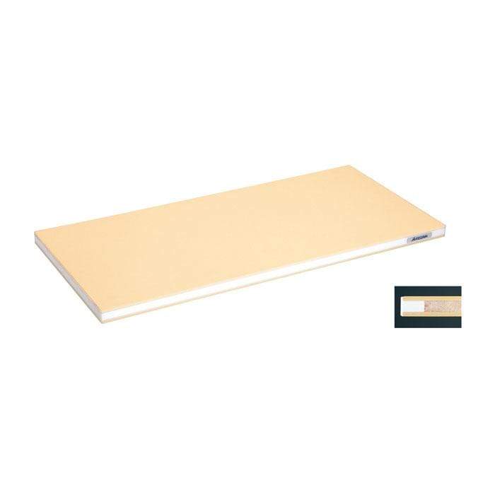 Hasegawa Wood Core Soft Rubber Lightweight Cutting Board - Non-Slip Kitchen Chopping Board for Meat, Vegetables & Fruits - Perfect for Home Chefs & Professional Kitchens