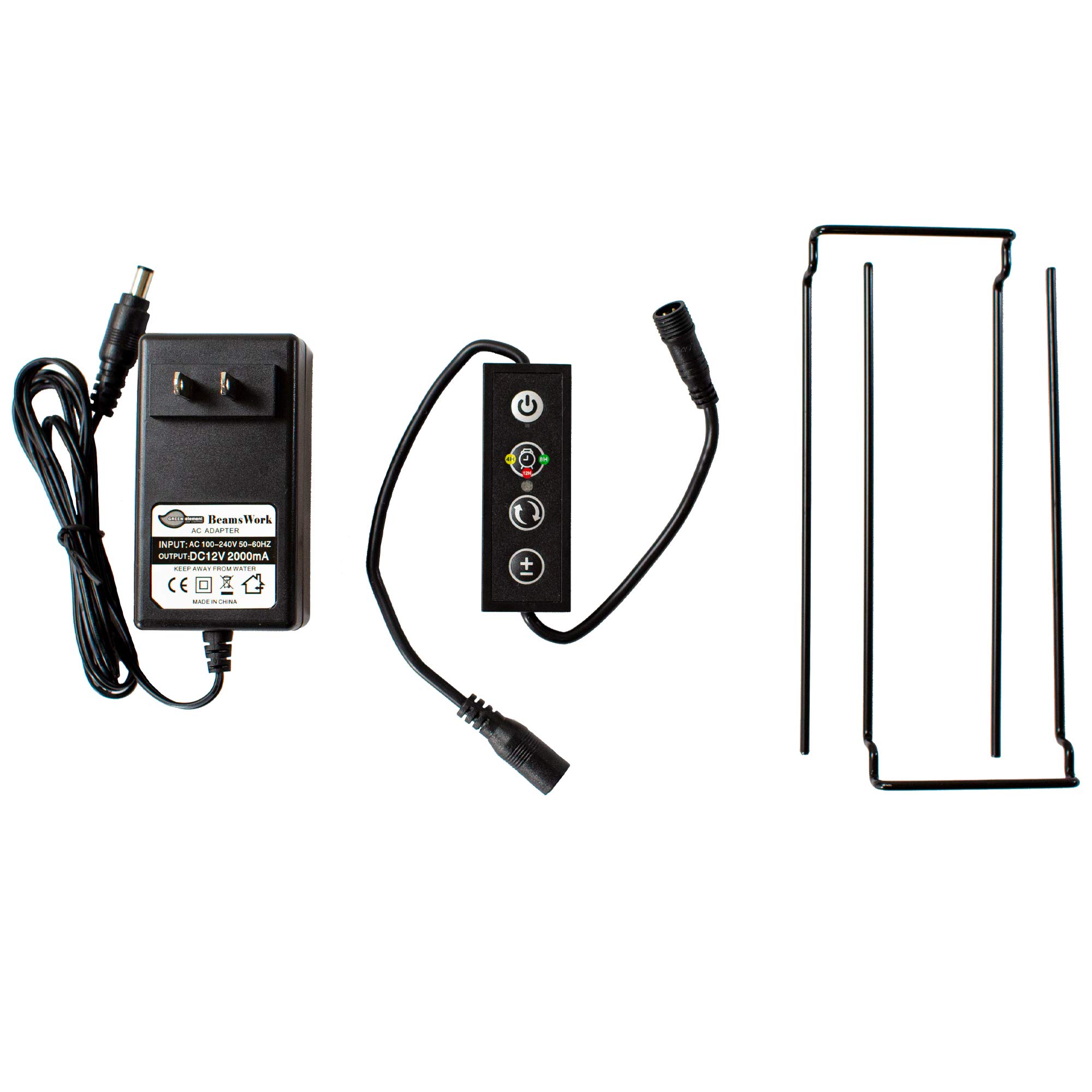 Vivio Full Spectrum LED Aquarium Light with Timer & Adjustable Dimmer for Freshwater Fish Tanks - 12