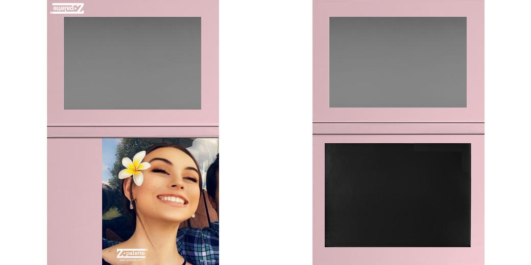 Custom Extra Large Z Palette - Magnetic Makeup Palette for Eyeshadows & Blush - Perfect for Professional Makeup Artists & Travel