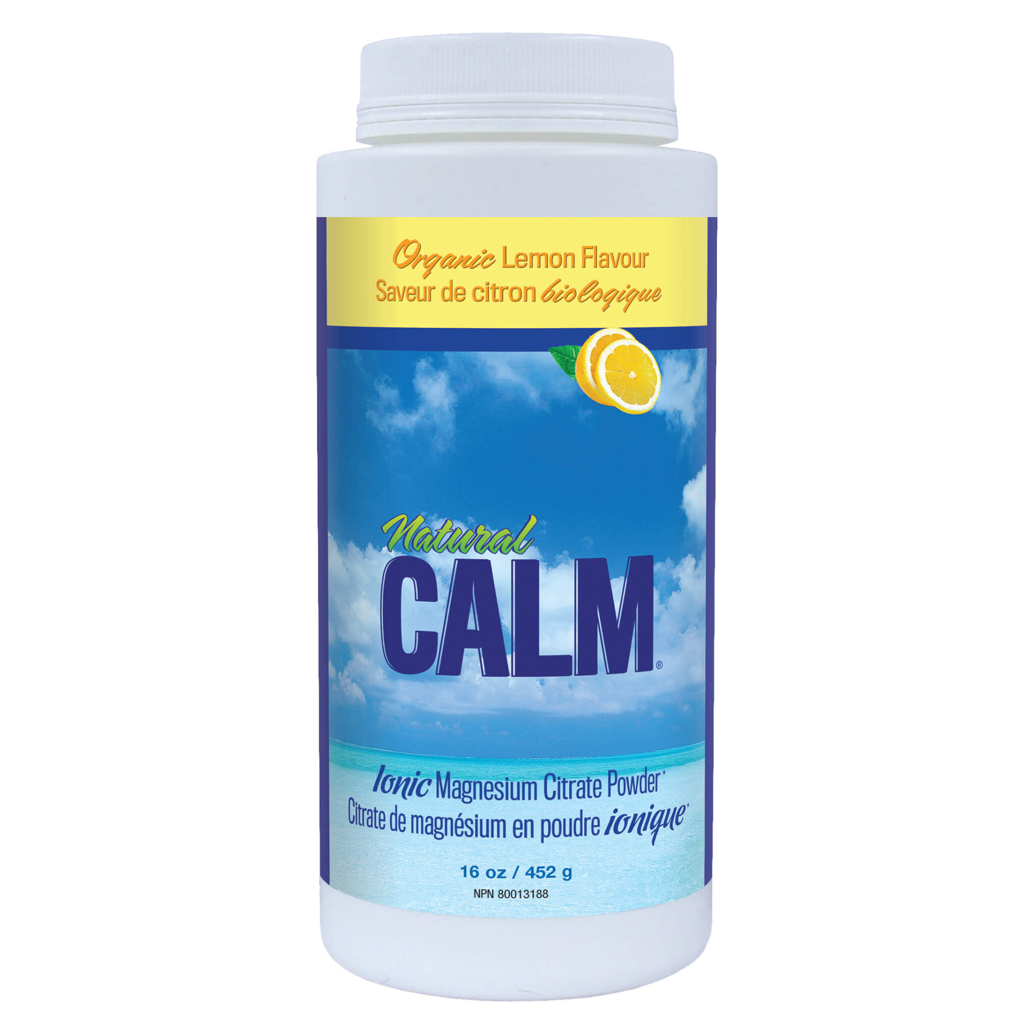 Natural Calm Magnesium Citrate Powder Supplement - Stress Relief & Sleep Aid for Relaxation, Muscle Recovery & Better Sleep - Perfect for Nighttime, Workout Recovery & Daily Wellness