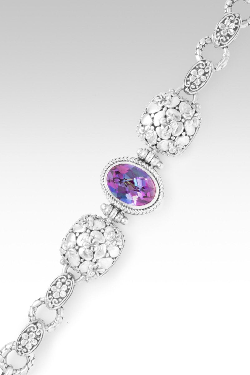 Bloom and Shine Bracelet™ - Xanadu™ Mystic Quartz Healing Crystal Jewelry for Women, Chakra Balancing & Positive Energy - Perfect for Meditation, Yoga & Spiritual Gifts
