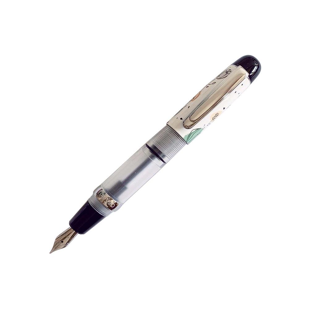 Opus 88 Love in Bloom Fountain Pen - Premium Japanese Eyedropper Fountain Pen with Micahfinds Collaboration - Perfect for Journaling, Calligraphy & Gift Giving