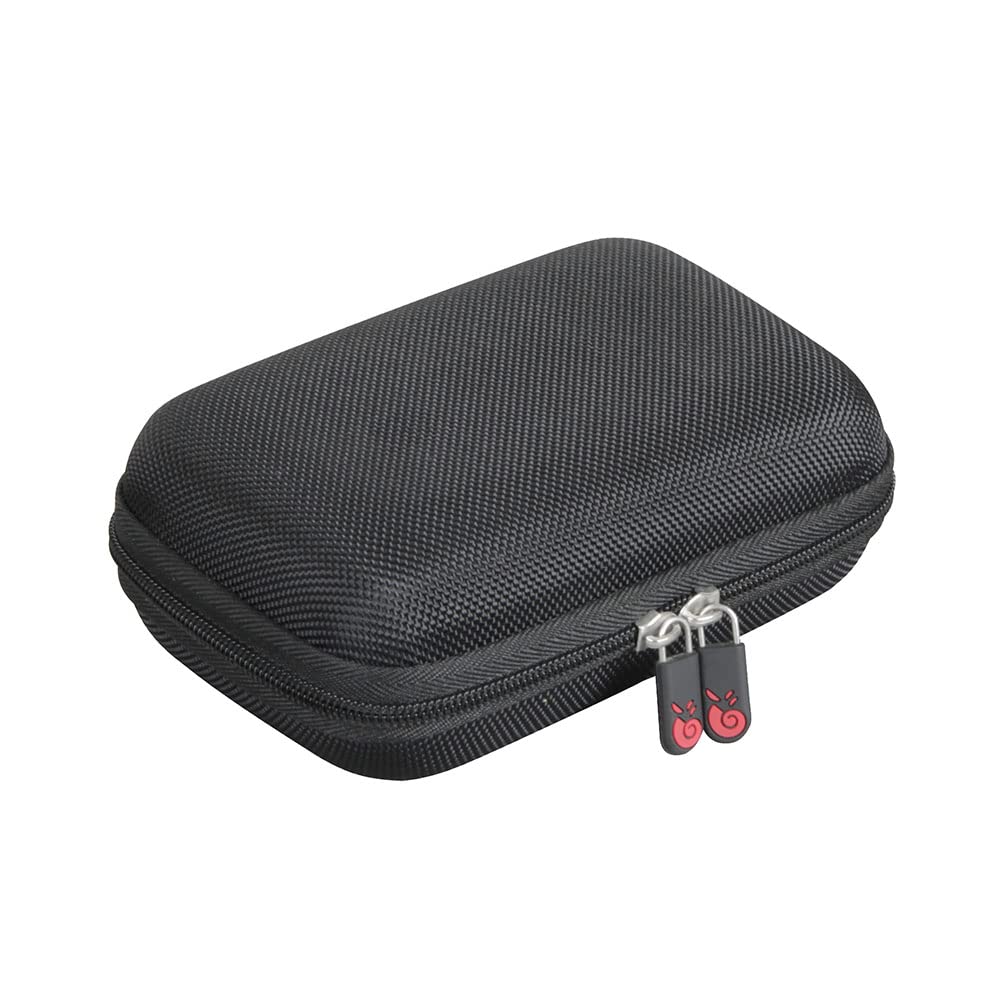 Hermitshell Travel Label Maker Case for Phomemo D30, Nelko P21 & Memoking D30 - Durable Protective Storage Pouch for Label Printers - Perfect for Office, School & Travel Organization