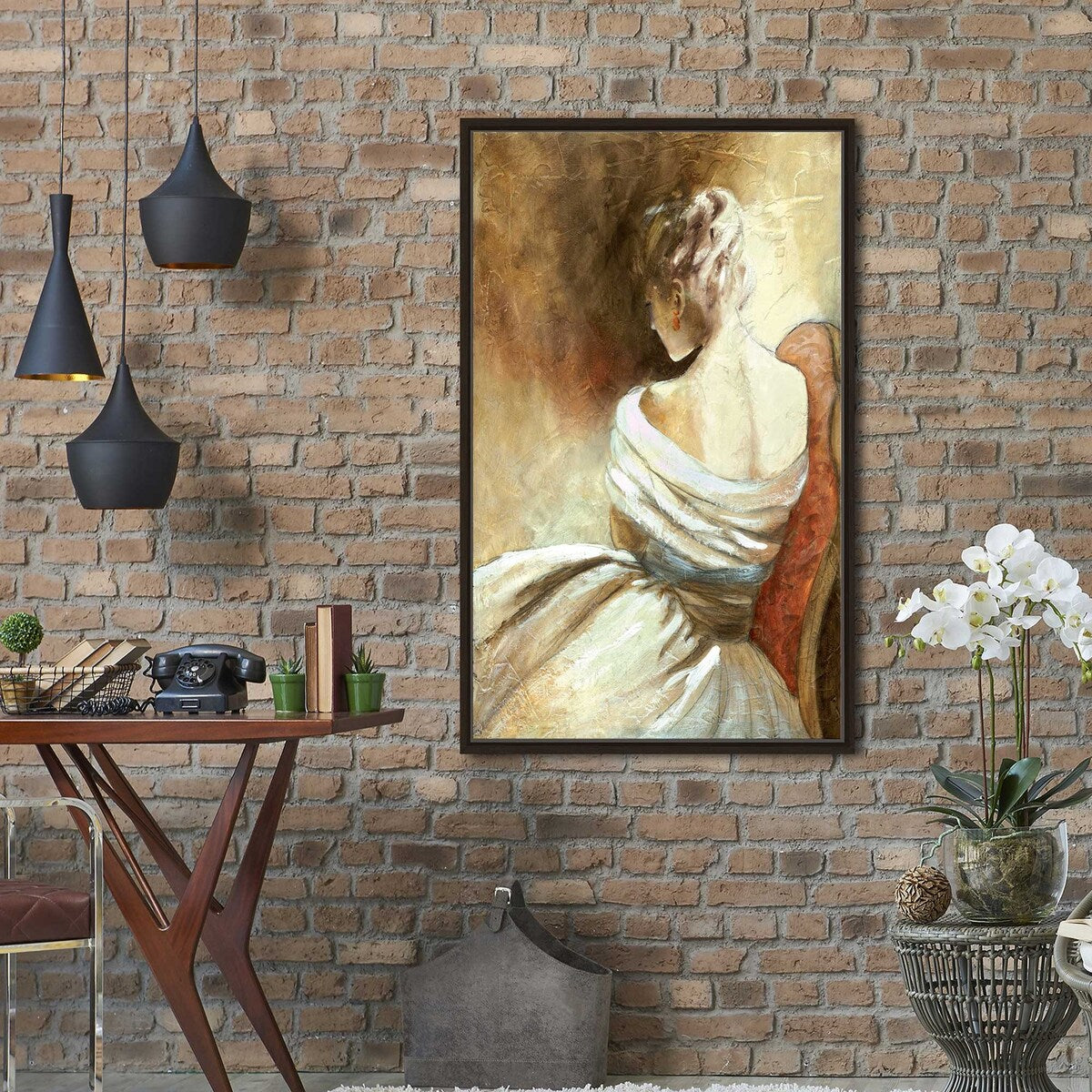 Carol Robinson 'A Quiet Refrain II' Art Print - Premium Floating Canvas Wall Art for Living Room, Bedroom & Office Decor