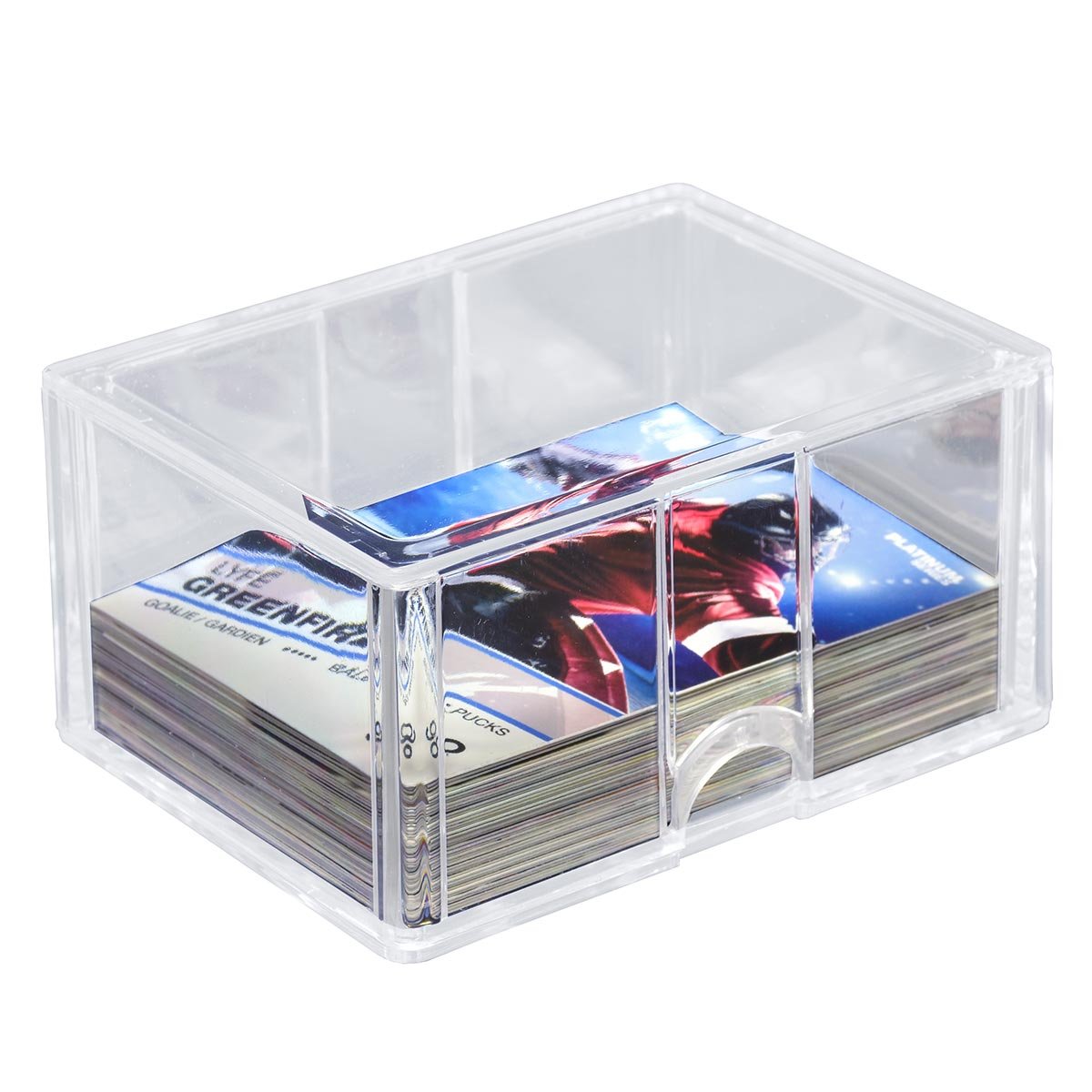 Ultra Pro Diamond Corner Box - Holds 100+ Sports Trading Cards (10 Pack) - Perfect for Collectors & Card Storage Organization