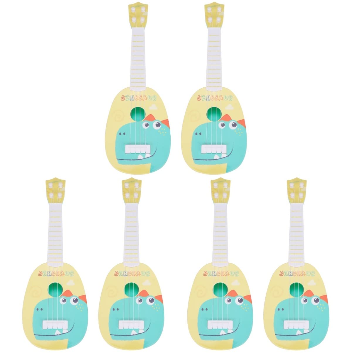 Milisten 3-Piece Plastic Toy Ukulele Set - Colorful Baby Guitar for Toddlers & Kids, Early Learning Musical Instrument for Beginners - Perfect for Playtime, Birthday Gifts & Preschool Education