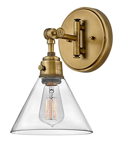Heritage Brass with Clear glass